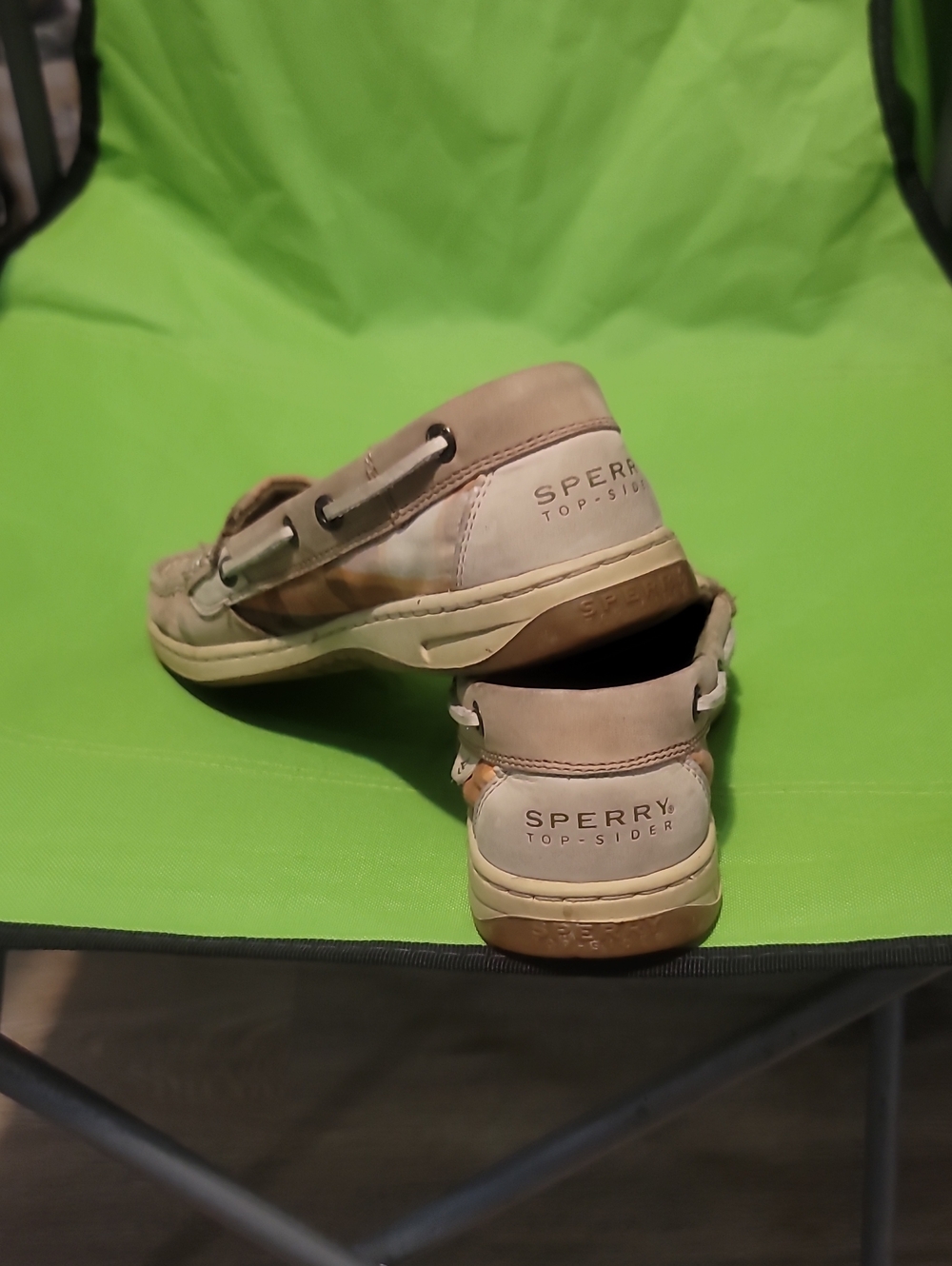 Sperry Two-Tone Tan Boat Shoes